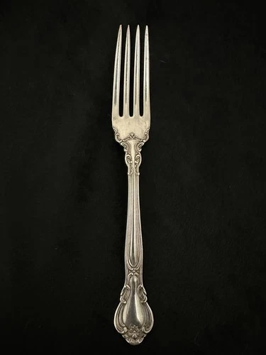 Gorham Chantilly Sterling Silver Dinner Fork Old Marks No Mono 7" L 46 grams ea.