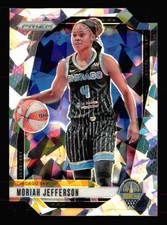 2024 Panini Prizm WNBA #131 Moriah Jefferson Ice Prizms Chicago Sky