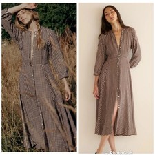 Doen MADELAINE DRESS IN DELPHINE PLAID NEW