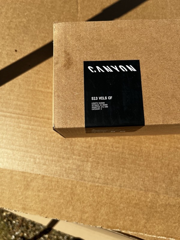 Canyon S13 VCLS CF Carbon Seatpost 27.2mm x 345mm