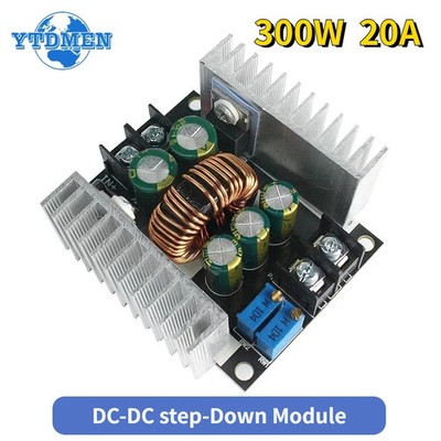 300W 20A DC-DC Buck Converter  High Power LED Driver w/ Constant Current