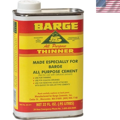 Cement Thinner 32oz - Efficient Brush Cleaner & Thinning Liquid for DIY Projects