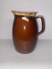 Hull Pottery Vintage Brown Drip 7” Large Pitcher 32oz Made in USA Oven Proof