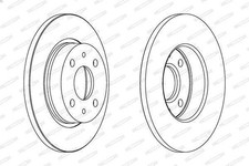 Disque de frein Lada 110