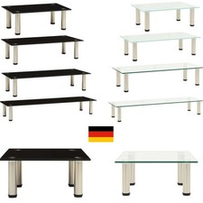 Schreibtischaufsatz Monitorerhöhung Bildschirmerhöhung Monitore aus Glas Farben