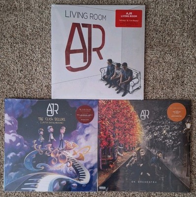 AJR Vinyl Records - Living Room, The Click Deluxe, OK Orchestra - NEW LPs