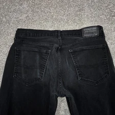 Levi Strauss Signature S61 Relaxed jeans mens 33x32 (fits 33x30) charcoal black