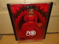 Barbie Mattel 80th Anniversary Brunette African American Doll JBJ18 Mattel 2025