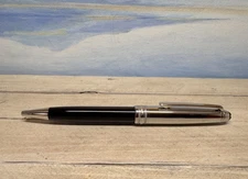 MONTBLANC Meisterstuck Solitaire Doue Stainless Steel Classique Ballpoint Pen