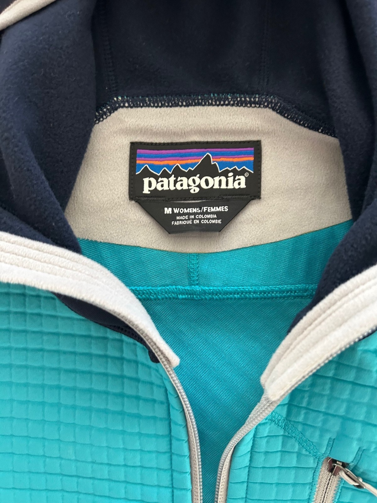 Patagonia Dual Aspect Hoody Full Zip Jacket Hood Blue SZM Performance Outdoors thumbnail 7