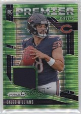 2024 Panini Prizm Premier Jerseys Neon Green Pulsar Caleb Williams #PJ-CWS 1s2d
