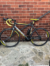 Carrera TDF Road Bike 700C 56cm Drop Bar Rim Brakes Black/Yellow