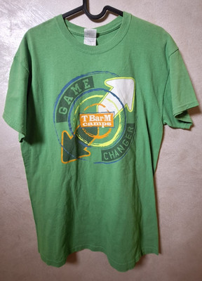 TBaRM Camps Game Changer Green Graphic T-Shirt Gildan Heavy Cotton Adult Size M