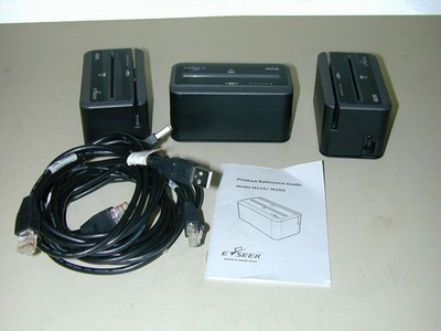 Lot of (3) ESEEK M260 2D Barcode And Magnetic Stripe ID Card Reader