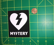 GLOSSY MYSTERY Sticker Decal ORIGINAL old stock