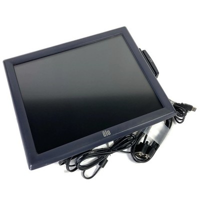 Elo Touchsystems ET1715L-8CWB-1-GY-G 17'' Touchscreen Monitor w/ VGA/USB Cables