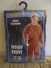 Nice Spirit Męski indyjski odważny Halloween Kostium dla dorosłych Jeden rozmiar pasuje do większości