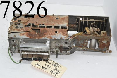 #ad #ad 1958 Oldsmobile RADIO 989127 12V DELUXE AM Radio Delco Super 88 58 Olds Stereo $76.50