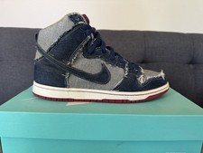 Nike Reese Forbes x SB Dunk High Denim for Sale | Authenticity