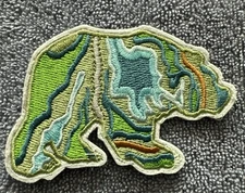 BEAR 2x3 Embroidered Morale Patch Hook Backing Brand New