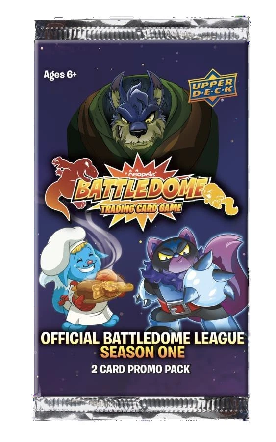 x10 Neopets Battledome League TCG: Сезон 1 Промо Пакеты - Лот из 10 - Изображение 2 из 2
