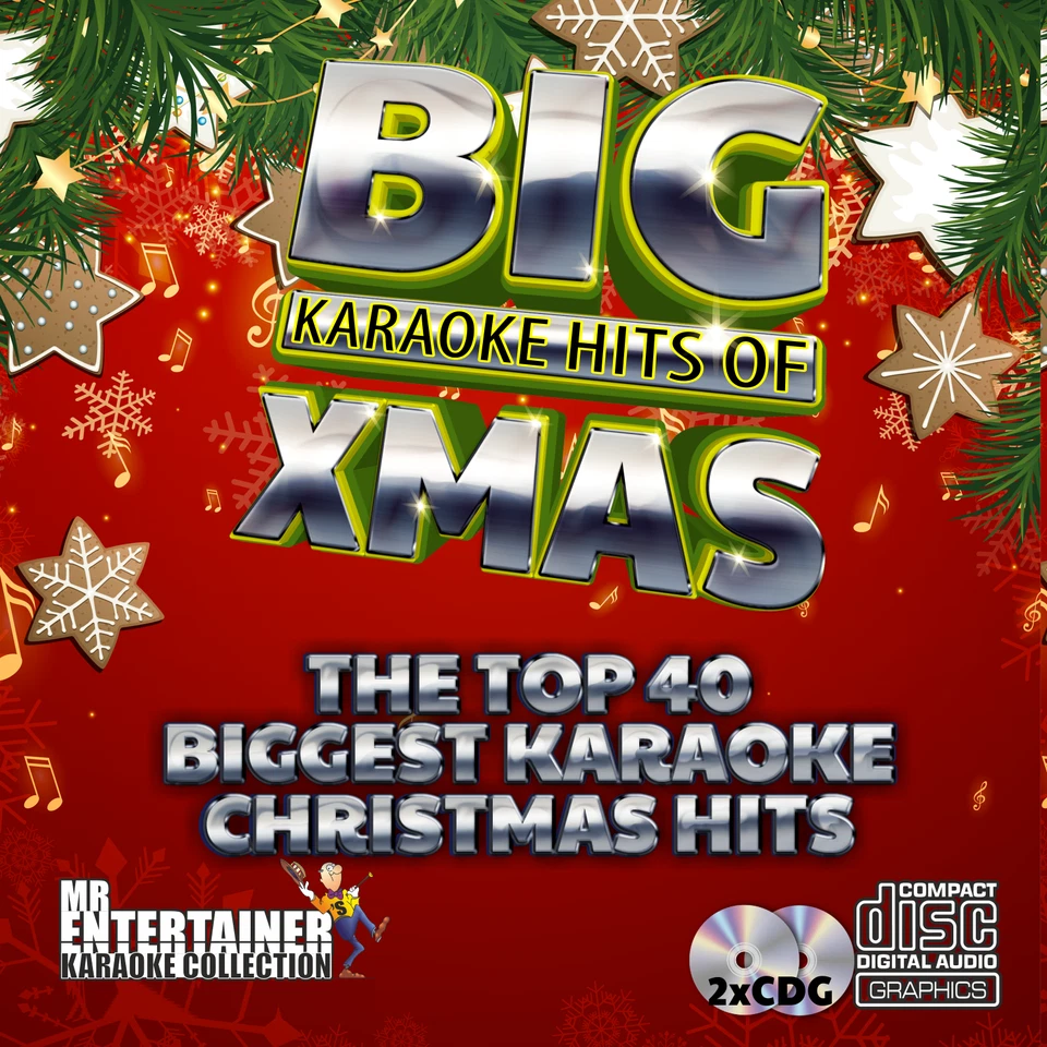 Christmas Karaoke. Mr Entertainer Big Hits Double CD+G/CDG Disc Set. Carols - Image 2 of 4