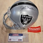 John Madden Oakland Raiders Autographed Helmet PSA Hall of Fame NFL