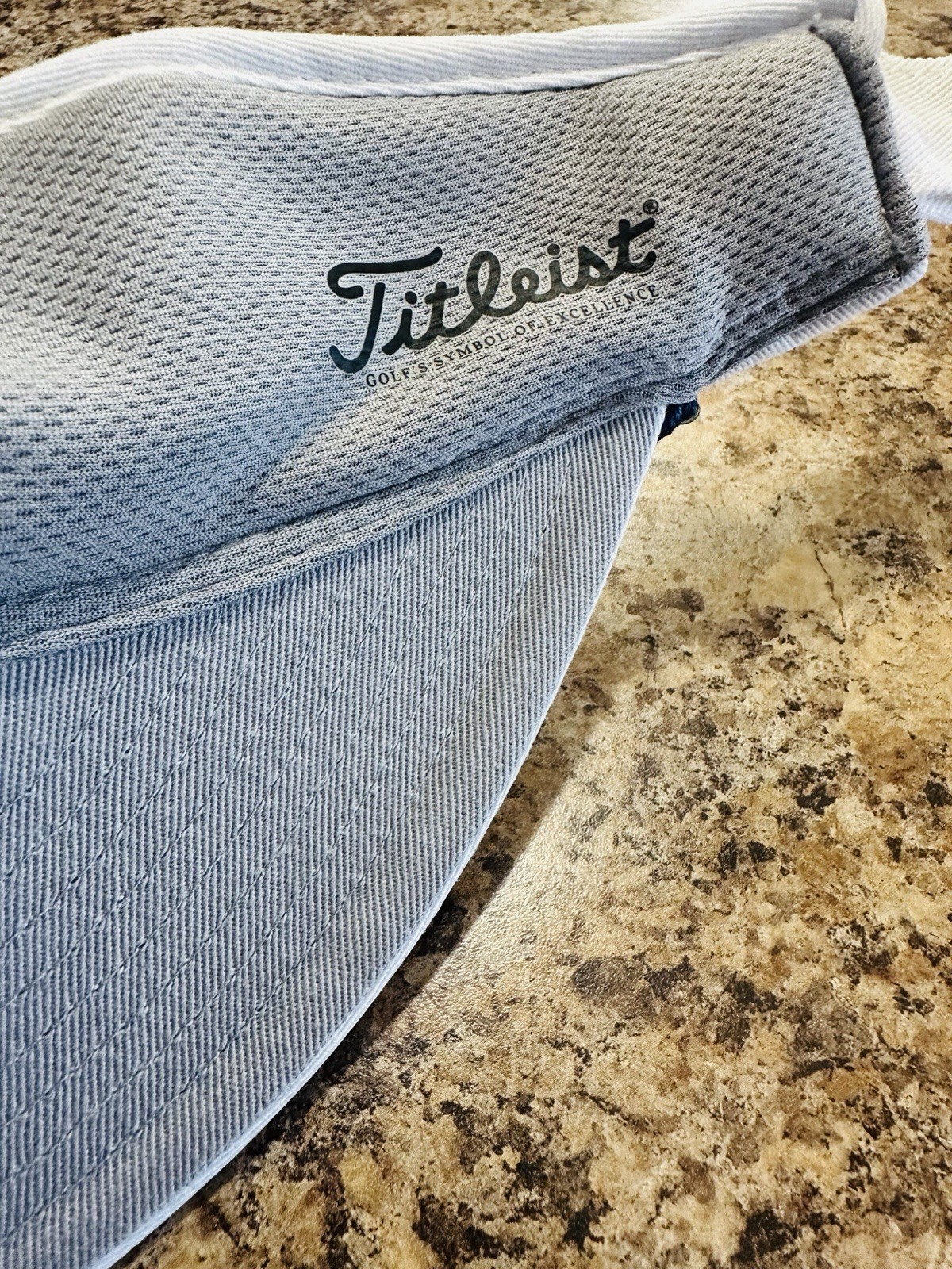 Titleist White Visor Hat Adjustable Strap White O… - image 2