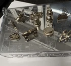 Silver Wizard Collectable “Monopoly” Set. 82g  Of .999 Silver. Hand Made