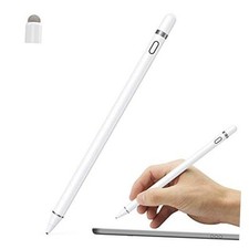 Active Stylus Pen Compatible for iOS Android Touch Screens, Pencil with Dual