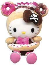 Muñeco de peluche Sanrio Hello Kitty Tokidoki Donut Mascot 6" ¡NUEVO EN BOLSA!