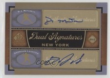 2012 SP Signature Edition Dual Signatures DJ Mitchell Garrison Lassiter Auto 1k5