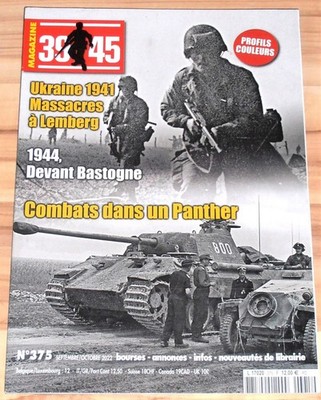 HEFT 39 / 45  N° 375 -- PANTHER  / LEMBERG 1941 / ARDENNEN 1944 / ..