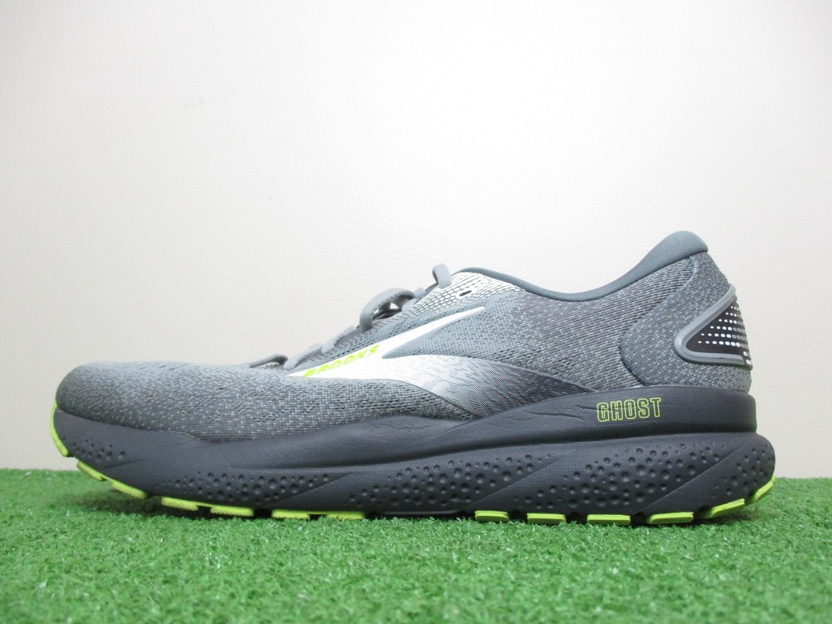 Brooks Ghost 16 Mens Size 13 Medium D Primer Grey Lime  display picture 3