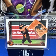 2025 Topps Series 1 Celebration Mascots Insert Mascot #M-3 Baltimore Orioles