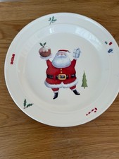 Portmeirion Studio Rob Scotton Paw Prints In The Snow 10” Diameter Plate -UNUSED