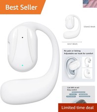 Open Ear Bluetooth Earbuds - 24 Hours Playtime, Clear Calls with Remote