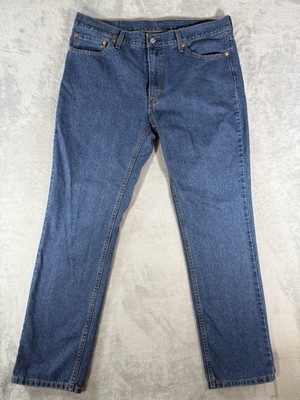 Levis 511 Jeans Mens 38x32 Blue Denim Slim Fit