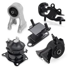 Front Rear Engine and Trans Mount Set of 5 Compatible with Honda 2005 2006