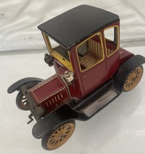 Schuco Auto Ford 1227 Coupe T 1917  Made in Western Germany Red 6” x 3” x 4”