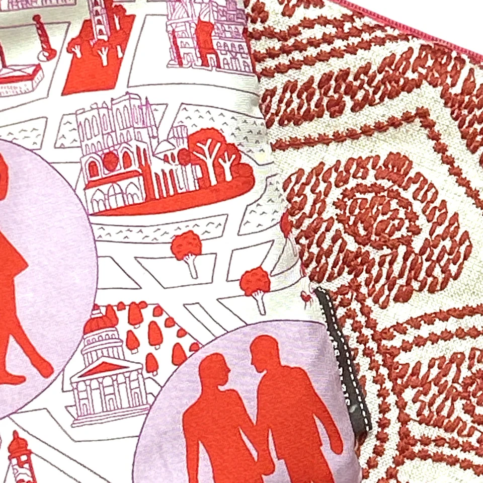 Hermes Hermes Nouveaux Amoureux de Paris Vintage Scarf All-Around Bag - Image 2 of 3