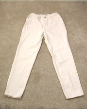 Vintage Levis 512 Slim Fit Tapered Leg High Waisted Womens 13 S White 28 x 29