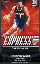Zion Williamson 2024-25 Donruss Optic Express lane New Orleans Pelicans #20