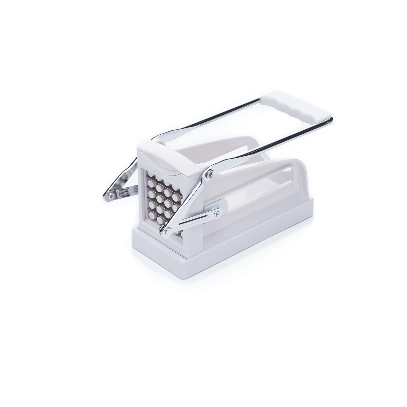 Tagliapatate Classico a Leva - Acciaio Inox per Patate Fritte Vere