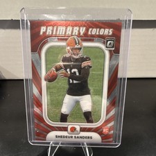 2025 Panini Donruss Optic Rookie Primary Colors Shedeur Sanders #19 Browns NFL