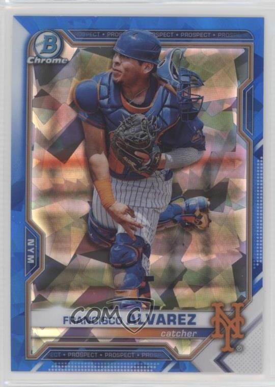 2021 Bowman Sapphire Edition Chrome Prospects Francisco Alvarez #BCP-53 07i7