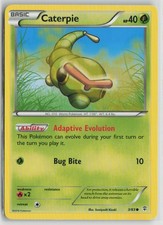 Caterpie 3/83 Common Generations Pokemon Moderately Played