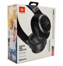 JBL LIVE 660 NC Wireless Adaptive Noise Canceling Headphones - Black New Sealed