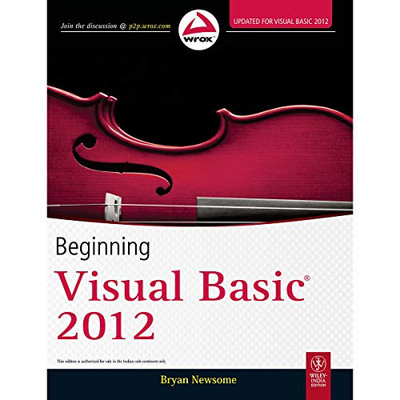 Beginning Visual Basic 2012 (W - VERY GOOD
