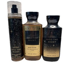 Bath  Body Works Women's Into The Night Lotion, Body Gel and Mist 3-Pc Set